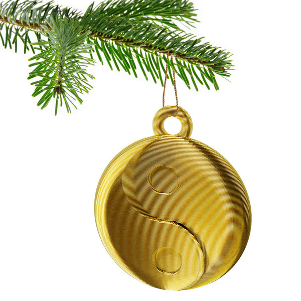 Yin and Yang Christmas Tree Bauble Decoration Ornament For Christmas Xmas Noel