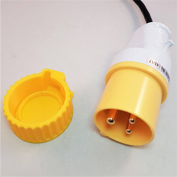 16 Amp Mains Electric Plug Dust Cover For Motorhome/Caravan/Camping Hookup Cable