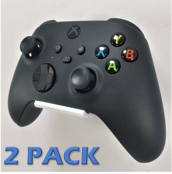 Xbox Series X / S Controller Wall Mount Wall Bracket Floating Holder (2 PACK) For Remote Various Colours