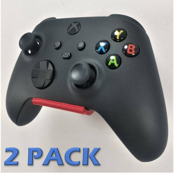 Xbox Series X / S Controller Wall Mount Wall Bracket Floating Holder (2 PACK) For Remote Various Colours