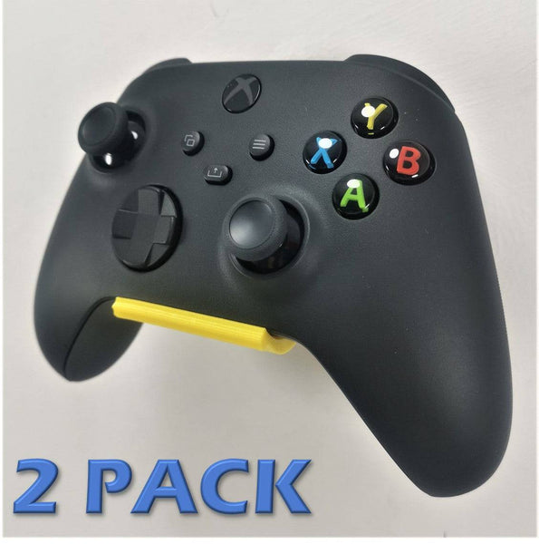 Xbox Series X / S Controller Wall Mount Wall Bracket Floating Holder (2 PACK) For Remote Various Colours