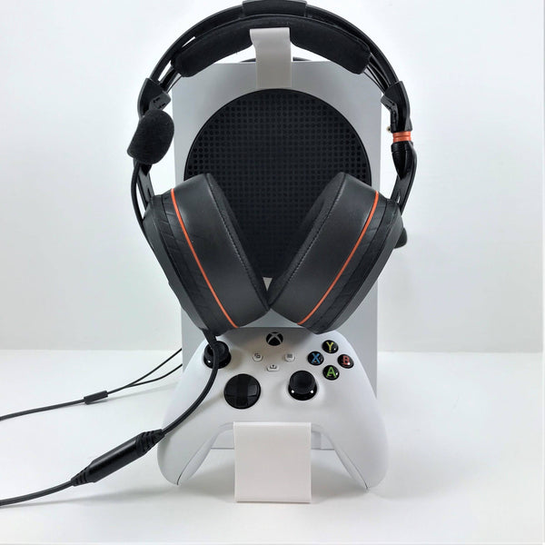 Xbox Series S Dual Controller Headphone Hook Console Stand Base Station