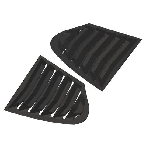 3D Cabin Jag XE Louvers Rear Quarter Window (X760) 2015+ Pair