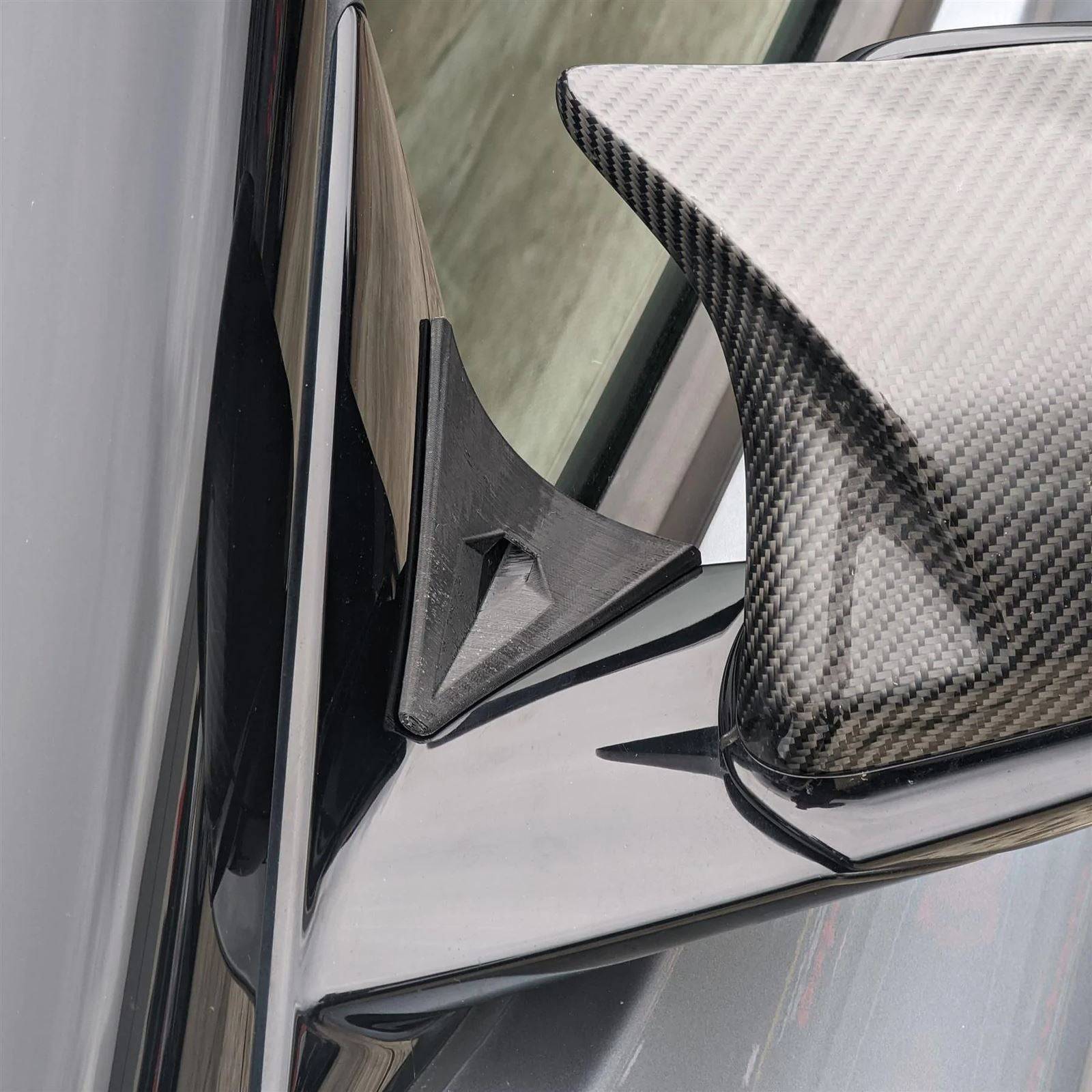 Anti-Buffeting Wind Deflector For GR Supra A90 MK5/V Foiler Diffuser Pair