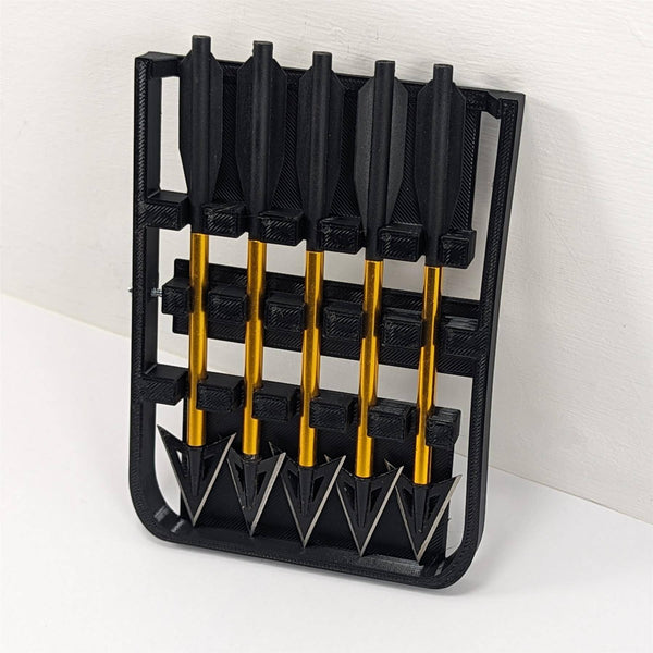 Bolt Holder Travel Case Accessory Storage Rack Protector For 5 Broadheads