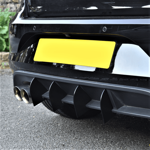 VW Polo GTI Rear Diffuser 4 Fin (2015-2017)