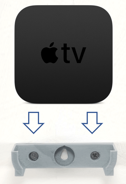 Apple Tv 4Th / 5Th Gen (Wall / Tv) Bracket Mount