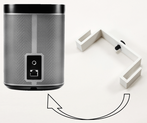 Cable Management For Sonos Play 1 Tidy Clip