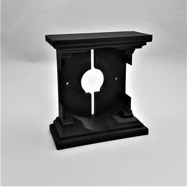 Carriage Clock Nest Thermostat Stand For Portable / Desk Use : Black