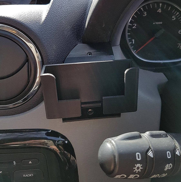 Dacia Duster Mobile Phone Bracket/Holder : Rhd Mount Black