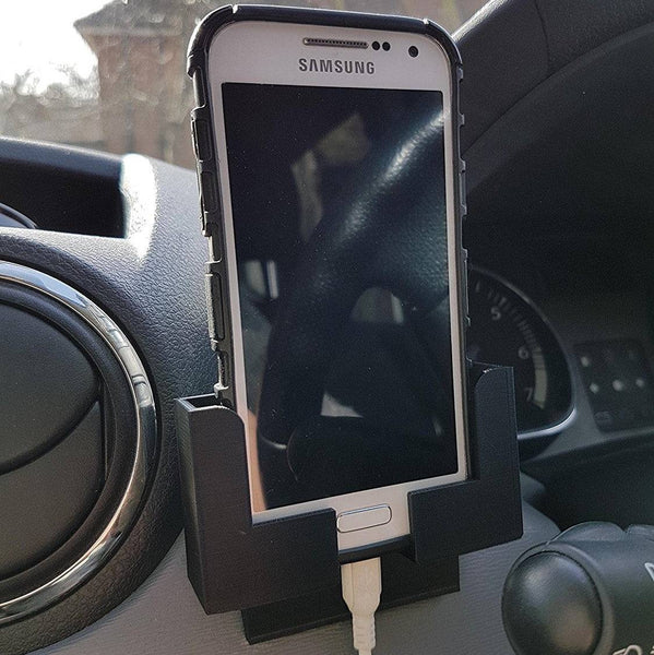 Dacia Duster Mobile Phone Bracket/Holder : Rhd Mount Black