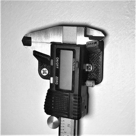 Vernier Caliper Measure Wall Bracket : Black