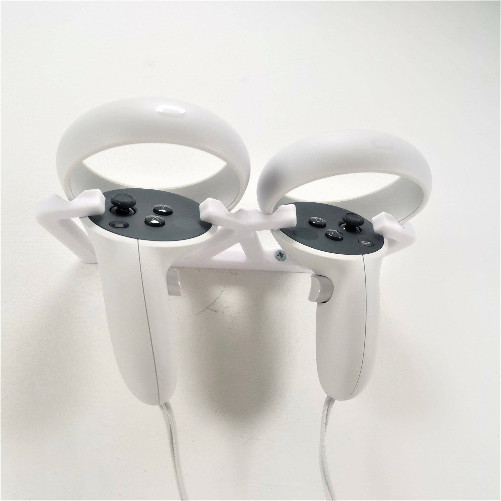 Wall Mount Wall Bracket Accessories Kit For Oculus Quest 2 : White