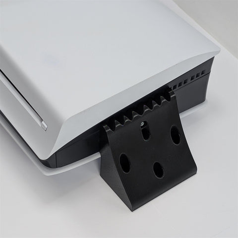 Wall Mount Compatible With PS5 Slim Digital Or Disc Bracket Holder Left Or Right Orientation