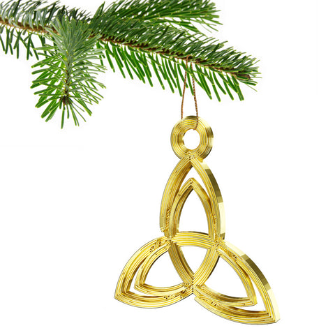 Trinity Knot Christmas Tree Bauble Decoration Ornament For Christmas Xmas Noel