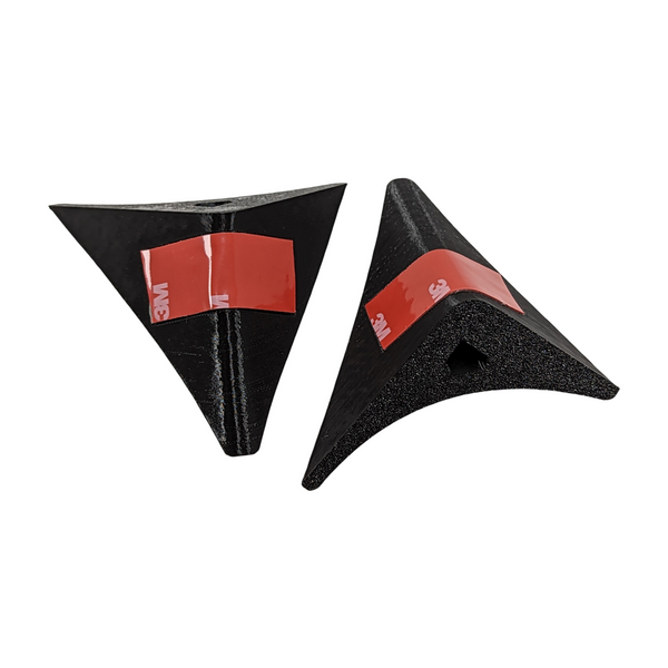 Anti-Buffeting Wind Deflector For GR Supra A90 MK5/V Foiler Diffuser Pair