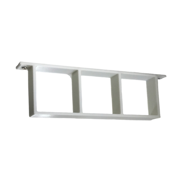 Foil/Cling Film/Grease Proof Paper Cupboard Under Shelf Holder : White