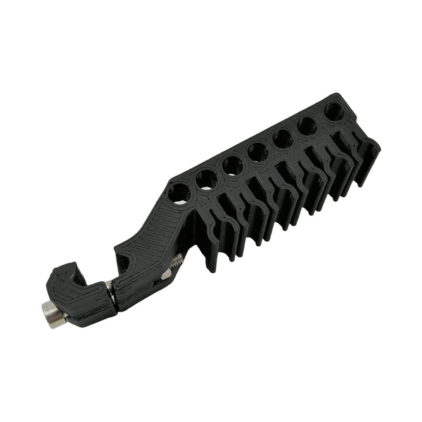 Picatinny Bolt Holder Quiver Accessory For Pistol Crossbow In Black ( 7+6 RIGHT)