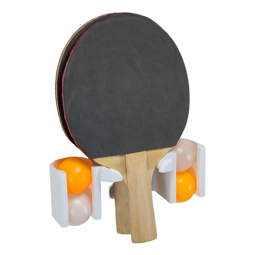 Table Tennis Wall Mount For Paddles Rackets Balls Ping Pong Storage Organiser