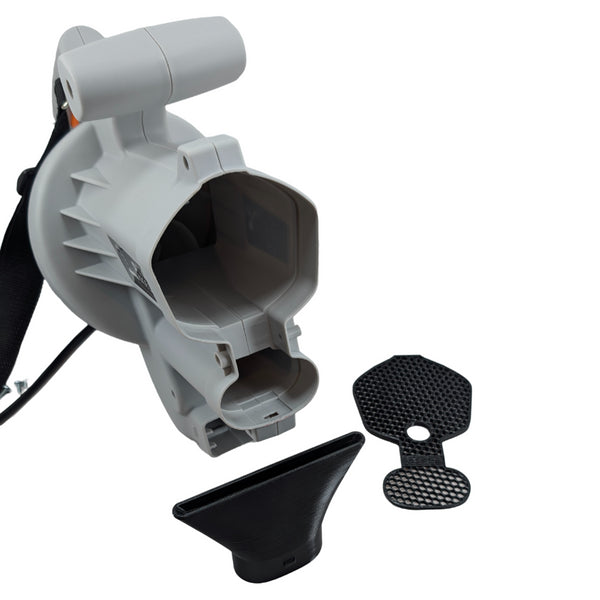 Short Nozzle Compatible With VonHaus 3000W Corded Leaf Blower & Vacuum 2500105 - Car Drying Accessory With Guard Stubby