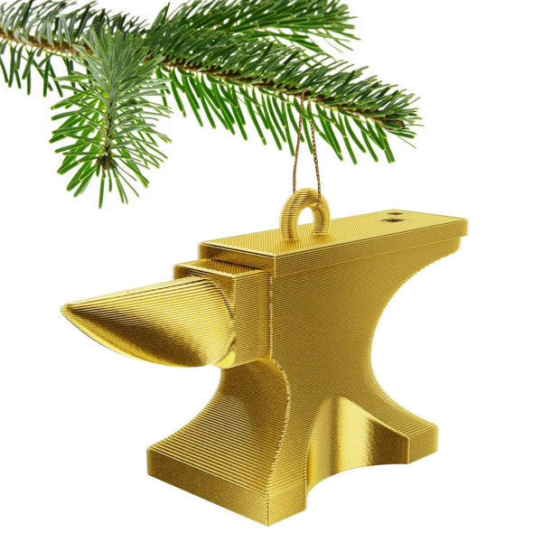 Anvil Blacksmith Christmas Tree Bauble Decoration Ornament For Christmas Xmas Noel - 3DCabin
